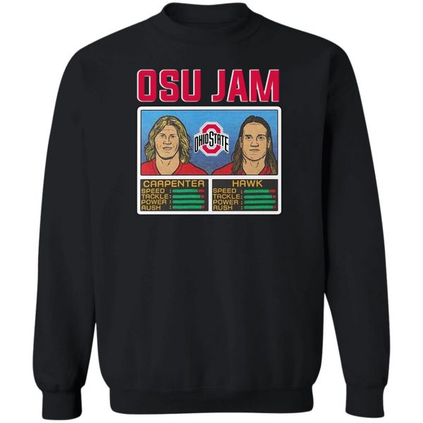 Osu Jam Ohio State Carpenter Hawk T-Shirts, Hoodies, Sweater Apparel 7