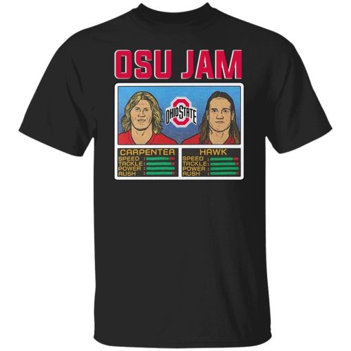 Osu Jam Ohio State Carpenter Hawk T-Shirts, Hoodies, Sweater 3