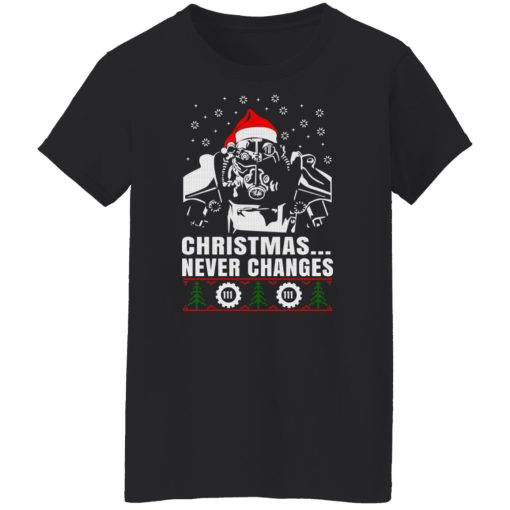 Fallout Power Armor Christmas Never Changes 111 T-Shirts, Hoodies, Sweater 4