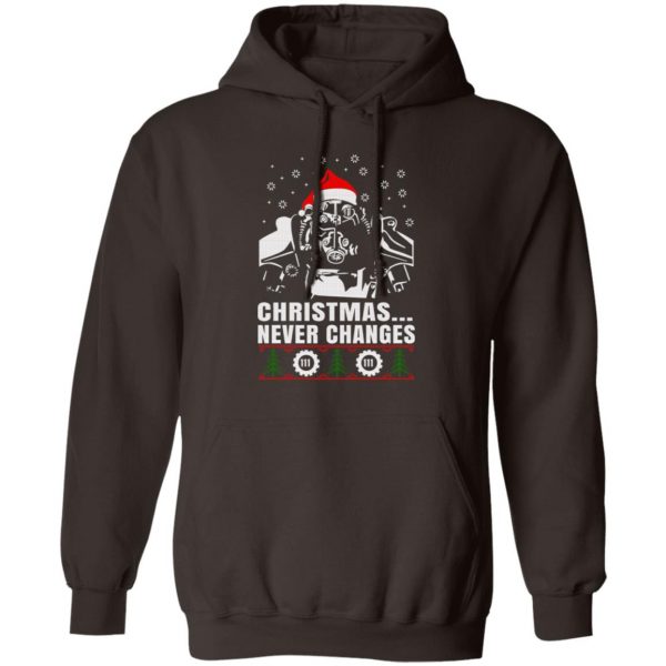 Fallout Power Armor Christmas Never Changes 111 T-Shirts, Hoodies, Sweater Apparel 5