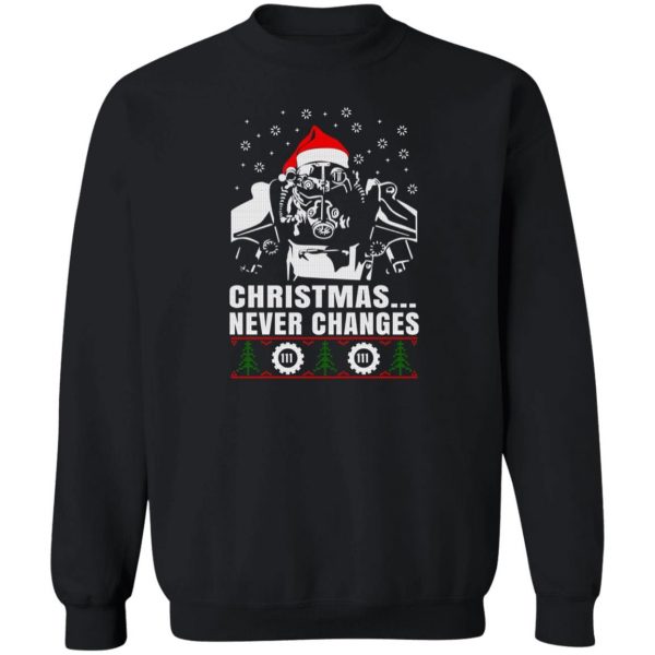 Fallout Power Armor Christmas Never Changes 111 T-Shirts, Hoodies, Sweater Apparel 7