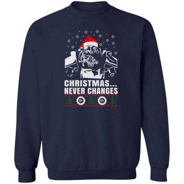 Fallout Power Armor Christmas Never Changes 111 T-Shirts, Hoodies, Sweater Apparel 8
