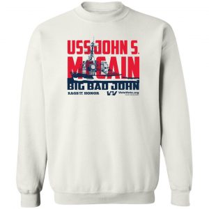 Uss John Votevets Mccain A Rags Of Honor T-Shirts, Hoodies, Sweater 16