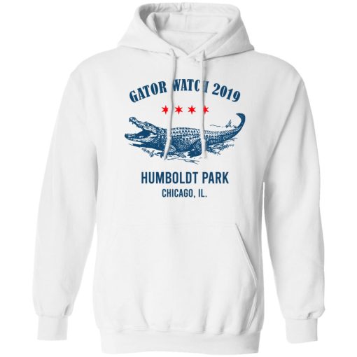 Gator Watch 2019 Humboldt Park Chicago Rad Lagoon Alligator T-Shirts, Hoodies, Sweater - Image 2