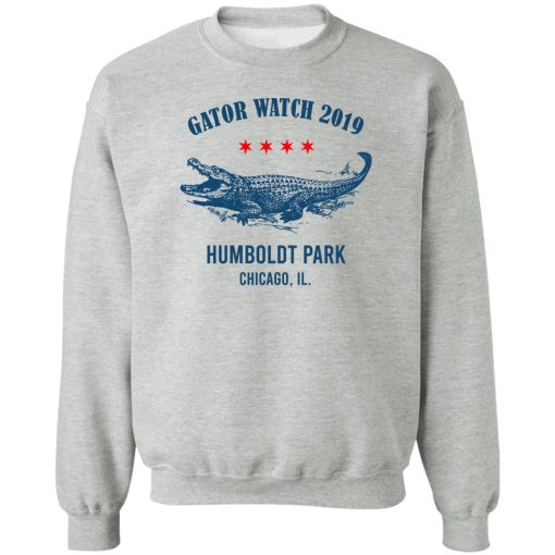 Gator Watch 2019 Humboldt Park Chicago Rad Lagoon Alligator T-Shirts, Hoodies, Sweater - Image 4