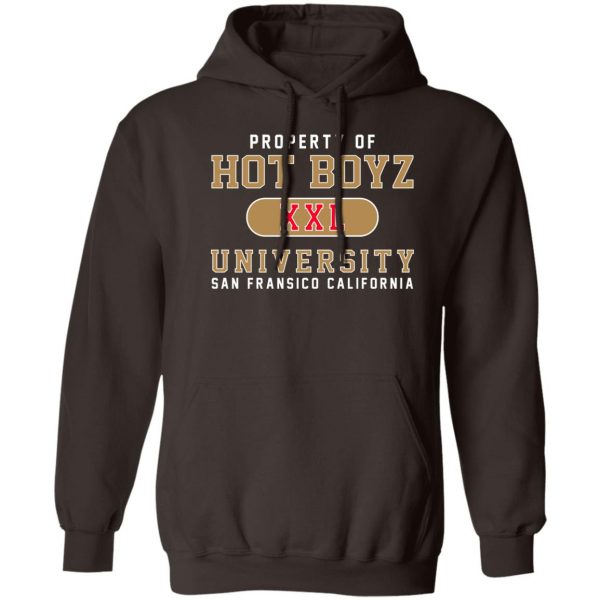 Hot Boyz U Property Of Hot Boyz Xxl University San Fransico T-Shirts, Hoodies, Sweater 3