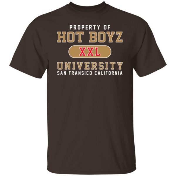 Hot Boyz U Property Of Hot Boyz Xxl University San Fransico T-Shirts, Hoodies, Sweater 8