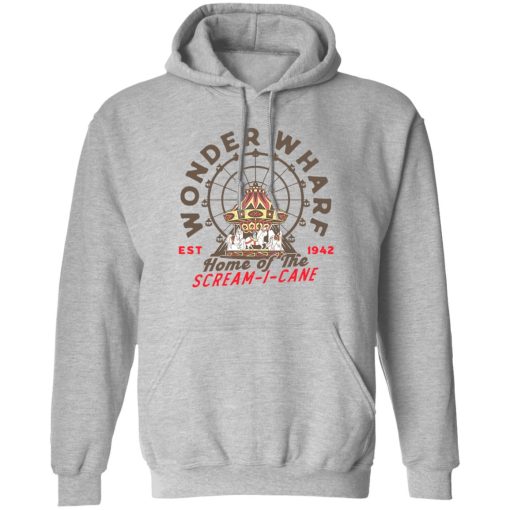 Wonder Wharf Home Of The Scream I Cane Est 1942 T-Shirts, Hoodies, Sweater 1