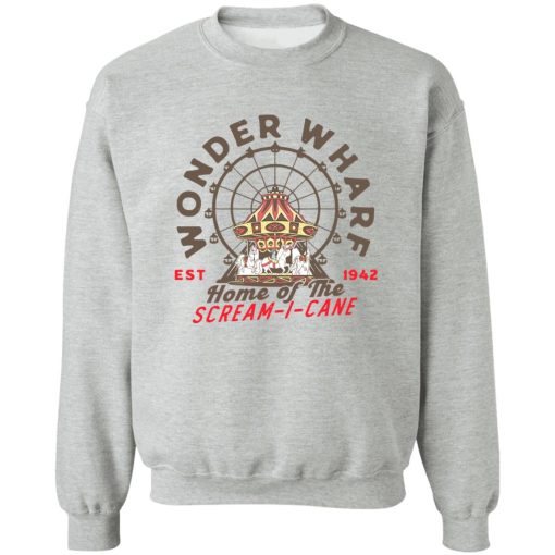 Wonder Wharf Home Of The Scream I Cane Est 1942 T-Shirts, Hoodies, Sweater - Image 4