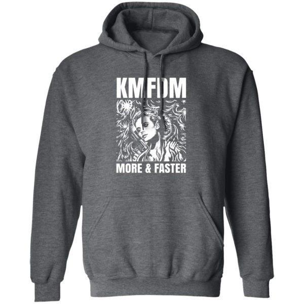KMFDM More & Faster German Industrial Rock Band T-Shirts, Hoodies, Sweater Apparel 7