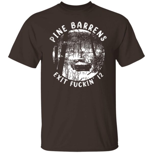 Pine Barrens New Jersey NJ Distressed Exit 12 T-Shirts, Hoodies, Sweater Apparel 10