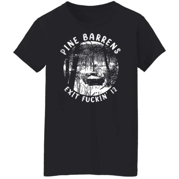 Pine Barrens New Jersey NJ Distressed Exit 12 T-Shirts, Hoodies, Sweater Apparel 13