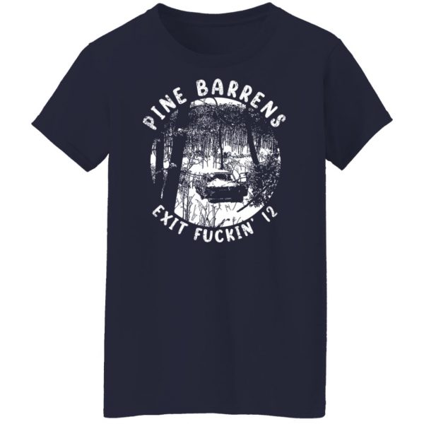 Pine Barrens New Jersey NJ Distressed Exit 12 T-Shirts, Hoodies, Sweater Apparel 14