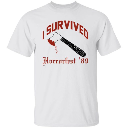 I Survived Horrorfest '89 T-Shirts, Hoodie, Sweater - Image 8