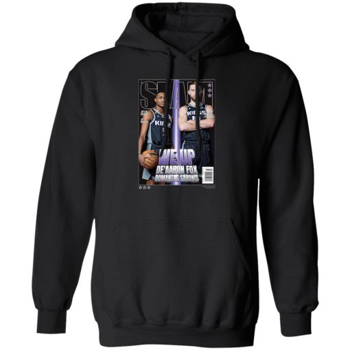 We Up De'AAron Fox Domantas Sabonis Slam T-Shirts, Hoodie, Sweater 1