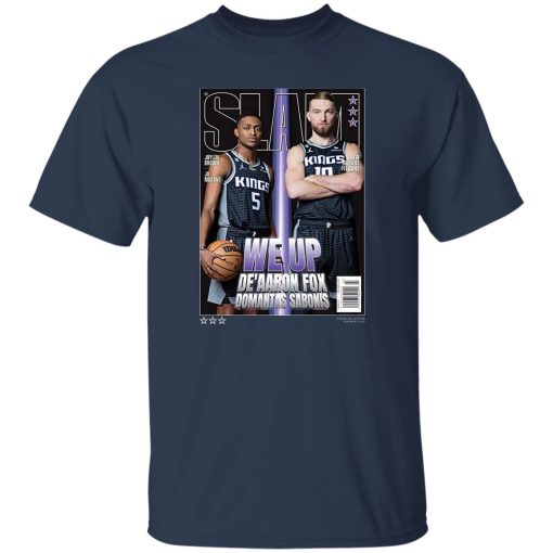 We Up De'AAron Fox Domantas Sabonis Slam T-Shirts, Hoodie, Sweater 3