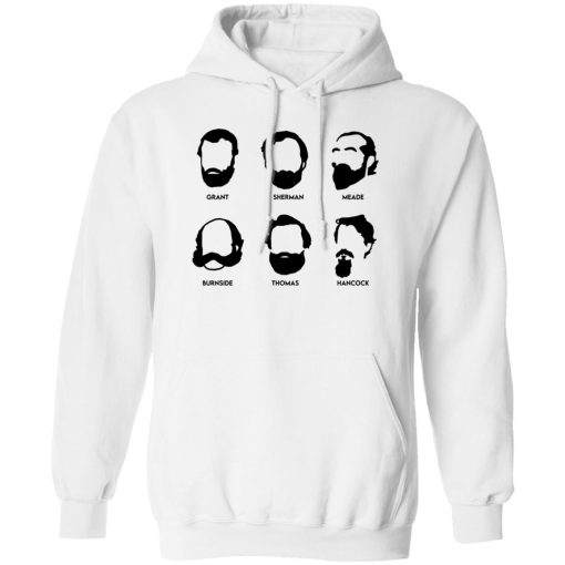 Beards And Generals Union Grant Sherman Meade Burnside Thomas Hancock T-Shirts, Hoodie, Sweatshirt 2