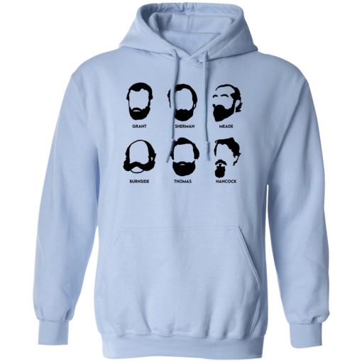 Beards And Generals Union Grant Sherman Meade Burnside Thomas Hancock T-Shirts, Hoodie, Sweatshirt - Image 3