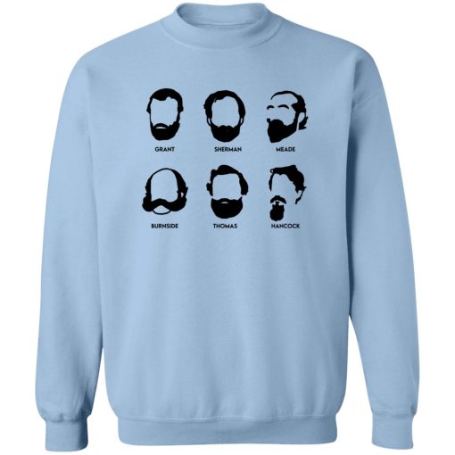 Beards And Generals Union Grant Sherman Meade Burnside Thomas Hancock T-Shirts, Hoodie, Sweatshirt 6