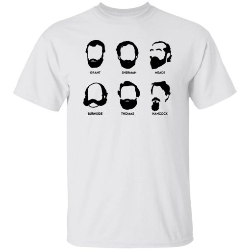 Beards And Generals Union Grant Sherman Meade Burnside Thomas Hancock T-Shirts, Hoodie, Sweatshirt 8