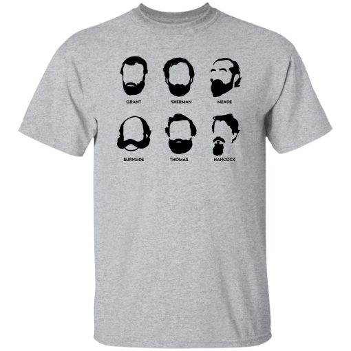 Beards And Generals Union Grant Sherman Meade Burnside Thomas Hancock T-Shirts, Hoodie, Sweatshirt 9