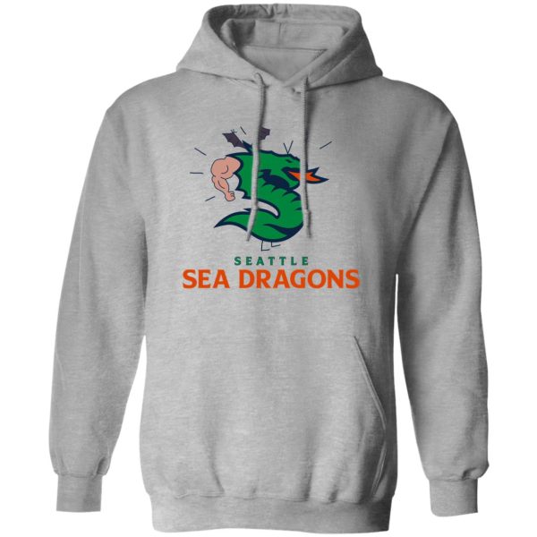 Seattle Sea Dragons Roster XFL Football Logo T-Shirts, Hoodie, Sweatshirt 1