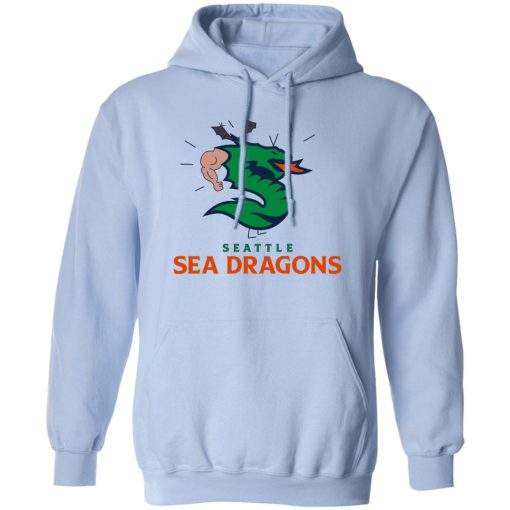 Seattle Sea Dragons Roster XFL Football Logo T-Shirts, Hoodie, Sweatshirt - Image 3