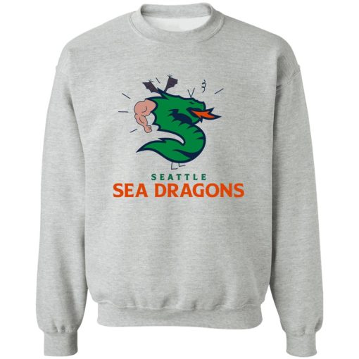 Seattle Sea Dragons Roster XFL Football Logo T-Shirts, Hoodie, Sweatshirt - Image 4