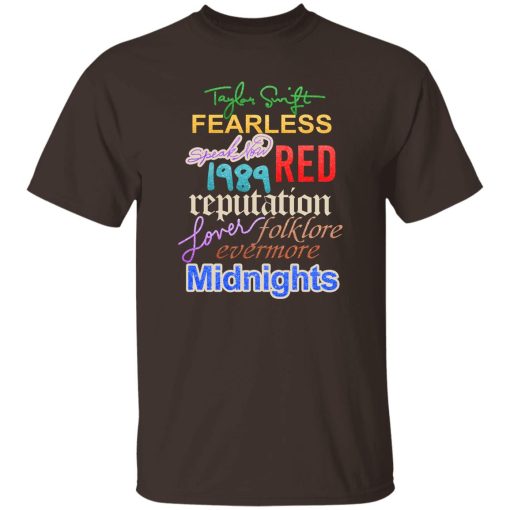 Taylor Swift The Eras Tour 2023 Fearless Speak Now 1989 Red Reputation Lover Folklore Evermore Midnights T-Shirts, Hoodie, Sweatshirt - Image 4