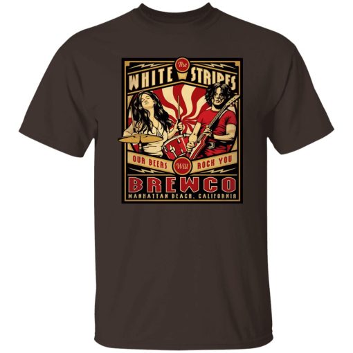 The Brewco White Stripes Our Beers Will Rock You T-Shirts, Hoodie, Sweatshirt 8