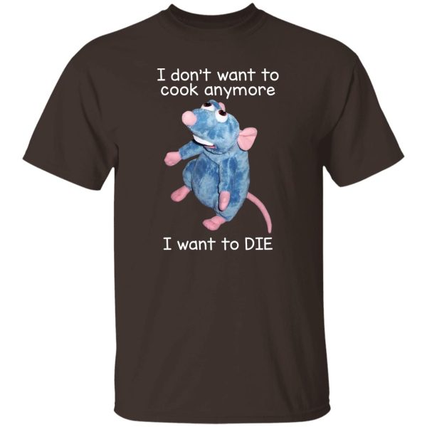 I Don’t Want To Cook Anymore I Want To Die Funny Mouse T-Shirts, Hoodie, Sweatshirt Animals 9