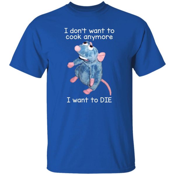 I Don’t Want To Cook Anymore I Want To Die Funny Mouse T-Shirts, Hoodie, Sweatshirt Animals 10