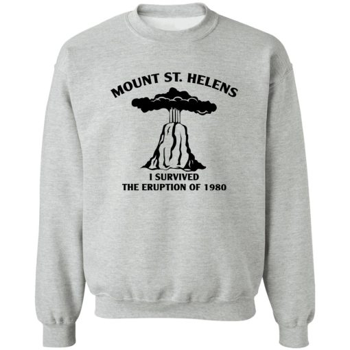 Mount St. Helens I Survived The Eruption Of 1980 T-Shirts, Hoodies 4