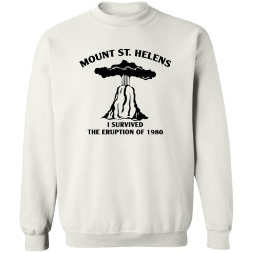 Mount St. Helens I Survived The Eruption Of 1980 T-Shirts, Hoodies 5