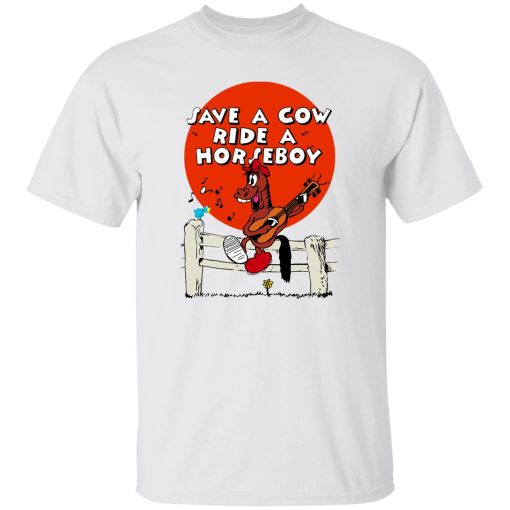 Save A Cow Ride A Horseboy T-Shirts, Hoodies - Image 8