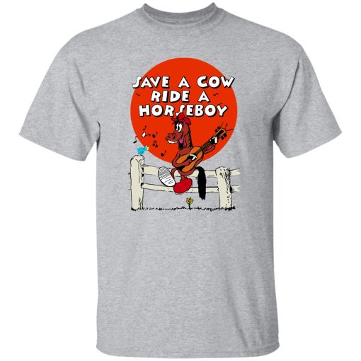 Save A Cow Ride A Horseboy T-Shirts, Hoodies - Image 9