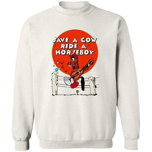 Save A Cow Ride A Horseboy T-Shirts, Hoodies - Image 5