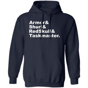 Armor & Shuri & Redskull & Taskmaster T-Shirts. Hoodies. Sweatshirt Movie 2