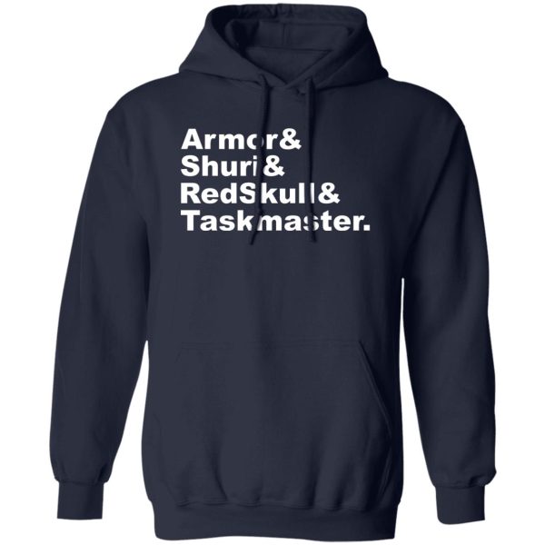 Armor & Shuri & Redskull & Taskmaster T-Shirts. Hoodies. Sweatshirt 2