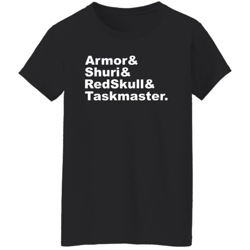 Armor & Shuri & Redskull & Taskmaster T-Shirts. Hoodies. Sweatshirt 4