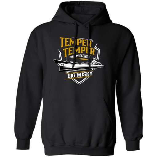 Temper USS Wisconsin Big Wisky Shirt 1