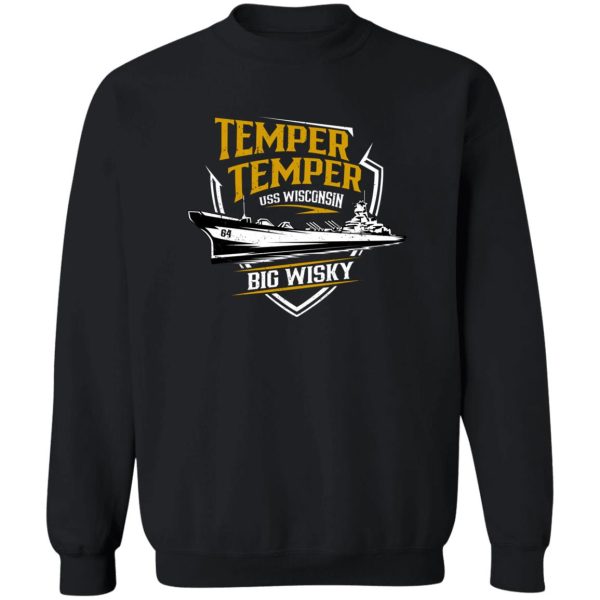 Temper USS Wisconsin Big Wisky Shirt 2