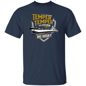 Temper USS Wisconsin Big Wisky Shirt 6