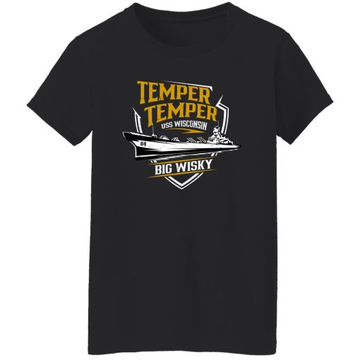 Temper USS Wisconsin Big Wisky Shirt 4