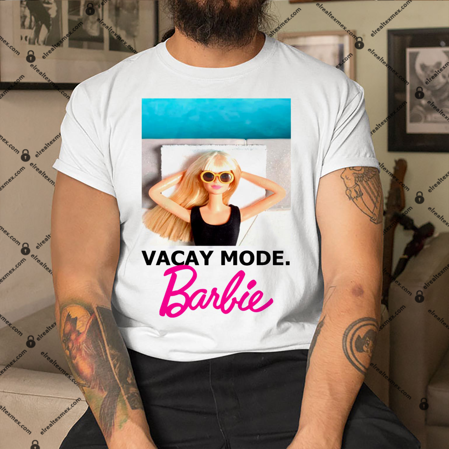 https://elrealtexmex.com/wp-content/uploads/2023/07/Vacay-Mode-Barbie-Shirt.jpg
