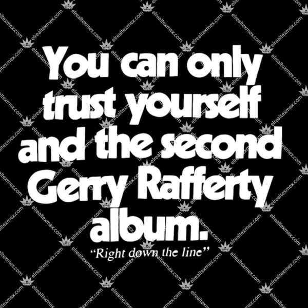 Gerry Rafferty Right Down The Line 1