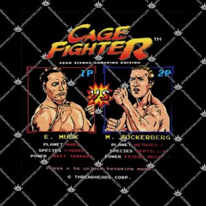 Cage Fighter – Elon vs Zuckerberg Gaming 2
