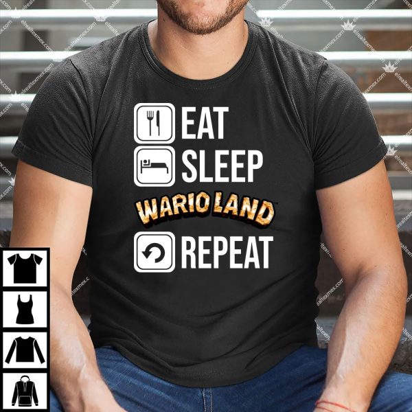 Eat Sleep Wario Land Repeat