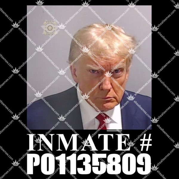 Inmate Number Donald Trump Mugshot Shirt 1