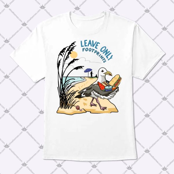 Leave Only Footprints Shirt 1